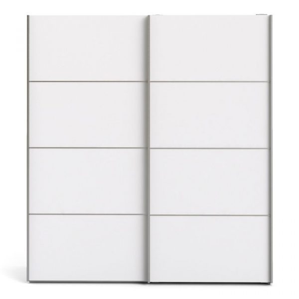 ADA - 180cm Sliding Door Wardrobe White