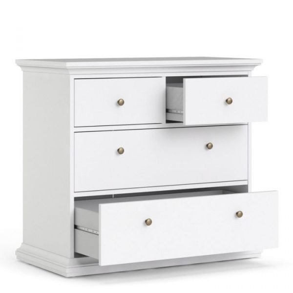 Pari - Complete Bedroom set in White