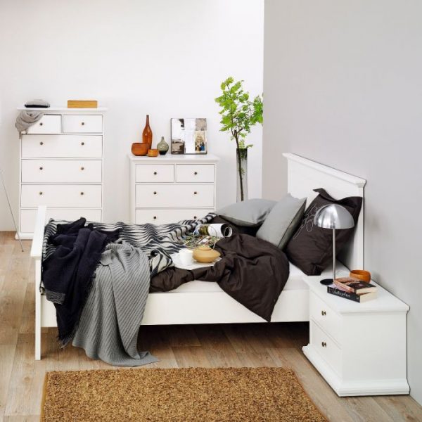 Pari - Complete Bedroom set in White