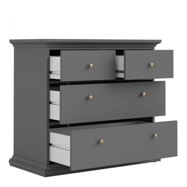 Pari - Complete Bedroom set in Grey