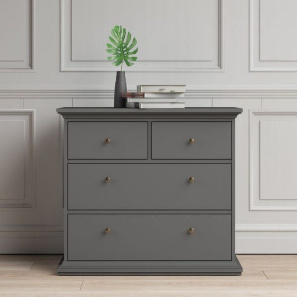 Pari - Complete Bedroom set in Grey