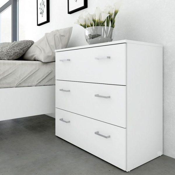 Space Budget - Complete Bedroom set in White