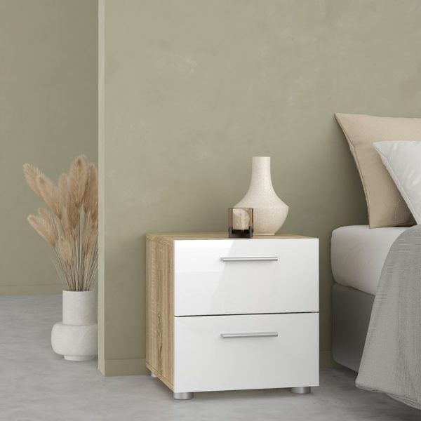 Pepi - Complete Bedroom set in Oak/White