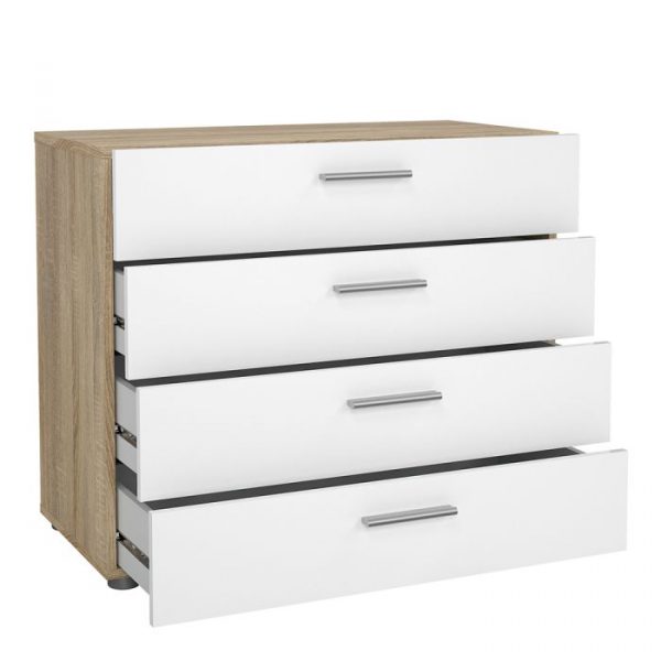 Pepi - Complete Bedroom set in Oak/White