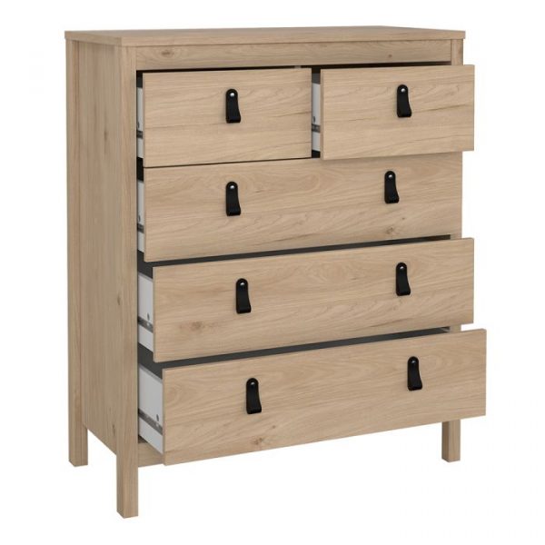 Bassa - Complete Bedroom set (3 door) in Oak
