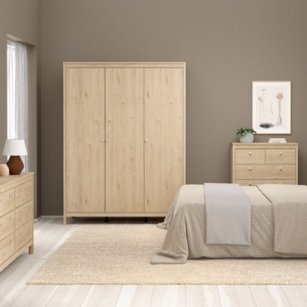 Madrid - Complete Bedroom set (3dr) in oak