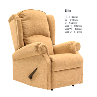 Ellie - Grande - Rise & Recliner Arm Chair, Dual Motor  - Cotswold